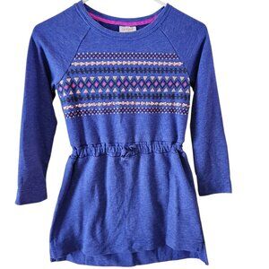 CAT & JACK Girls’ Tunic Top Size M 7-8 – Dark Blue